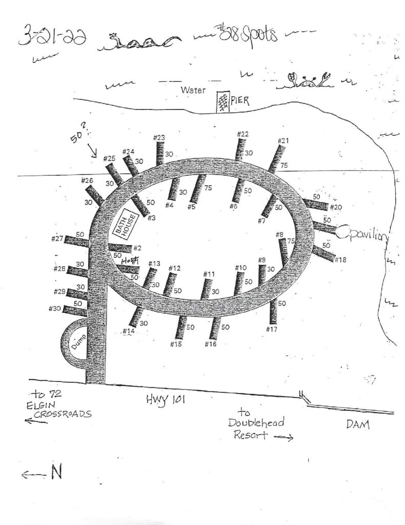 Image of a park layout