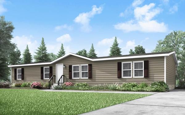 A manufactured home